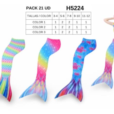 979269 - Cola sirenita H5224 pack 21