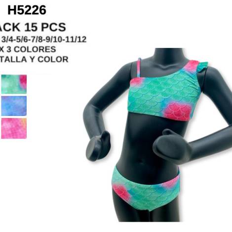 979271 - Bikini niña H5226 pack 15