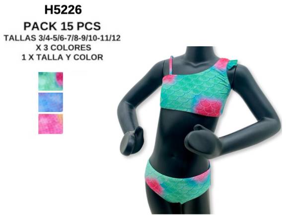 979271 - Bikini niña H5226 pack 15
