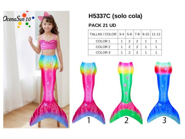 979279 - Cola sirenita h5337c pack 21