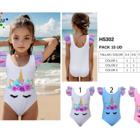 979288 - Bañador niña h5302 pack 15