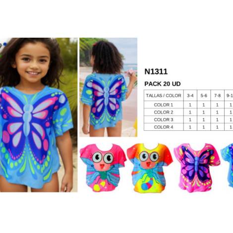 979293 - Camiseta niña n1311 pack 20