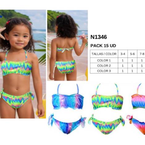 979294 - Bikini niña n1346 pack 15