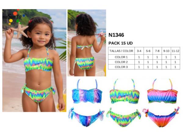 979294 - Bikini niña n1346 pack 15