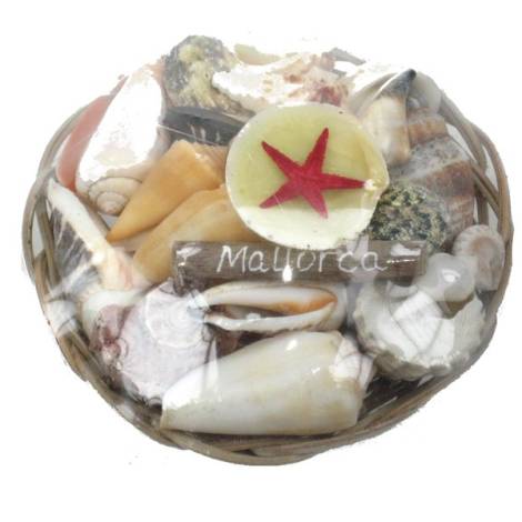 08206 - Cesta conchas super mini mallorca 19-2-402