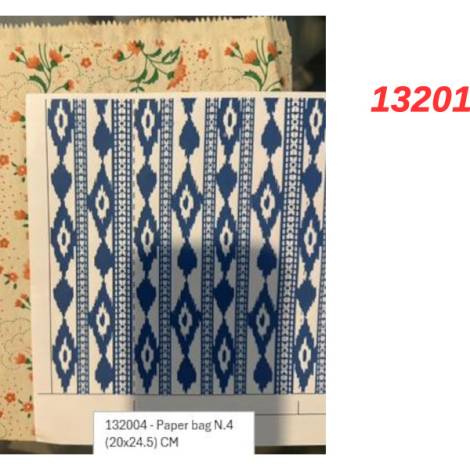 132015 - Bolsa de papel llengos super grande 24.5 x 20 cm