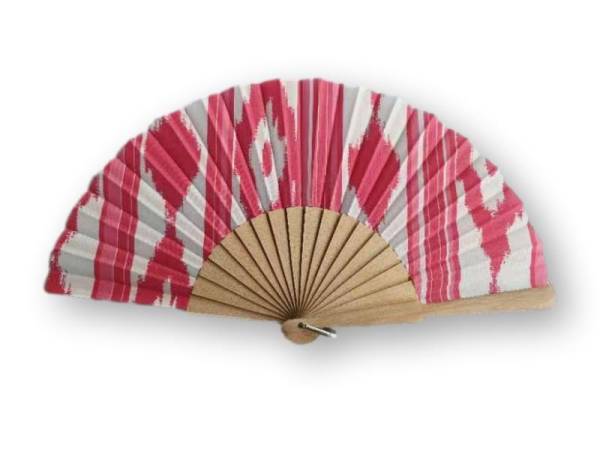 252005 - Huca beach abanico mad 23 cm mod 5 llengos rojo
