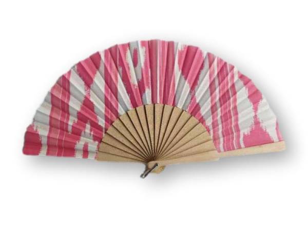 252007 - Huca beach abanico mad 23 cm mod 7 llengos rosa