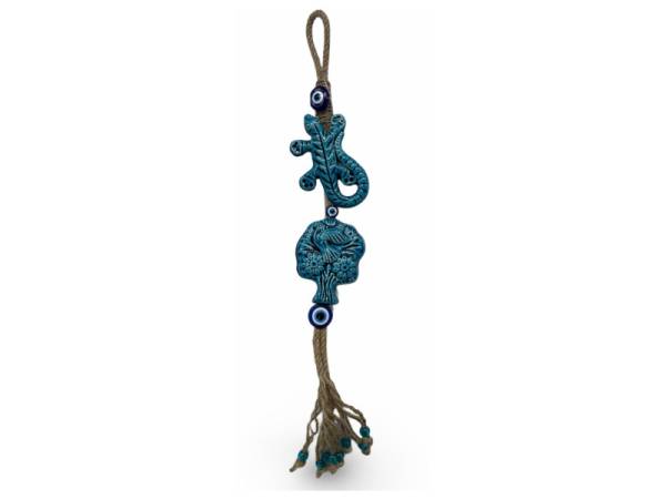 258060 - Movil ceramica gecko arbol 35 cm