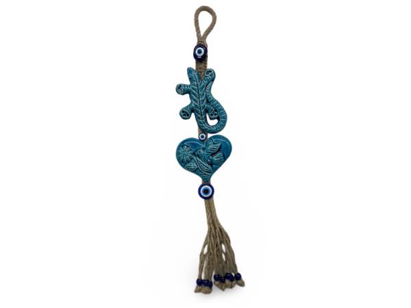 258062 - Movil ceramica gecko corazon 35 cm