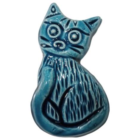258064 - Iman ceramica gato 8 cm