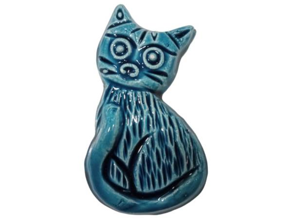 258064 - Iman ceramica gato 8 cm