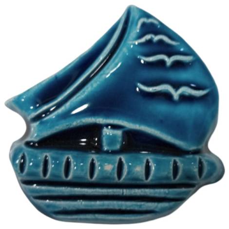 258065 - Iman ceramica velero 8 cm