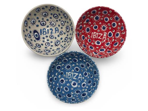 259177 - Bowl 12cm ojo turco (pack 24 unid) Ibiza