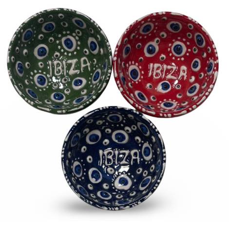 259178 - Bowl 8 cm ojo turco with box Ibiza