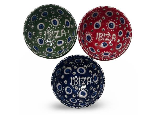 259178 - Bowl 8 cm ojo turco with box Ibiza