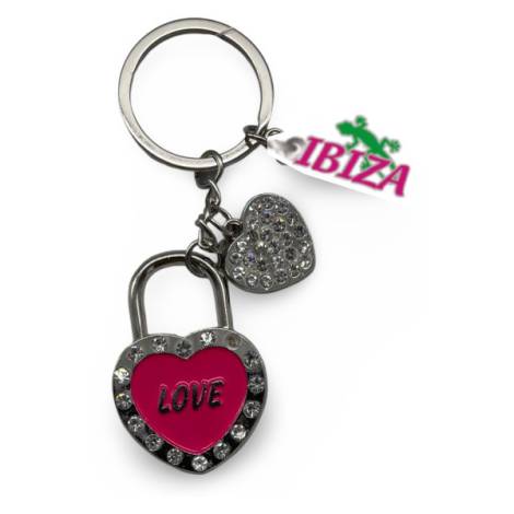 487139 - Llavero corazón Ibiza