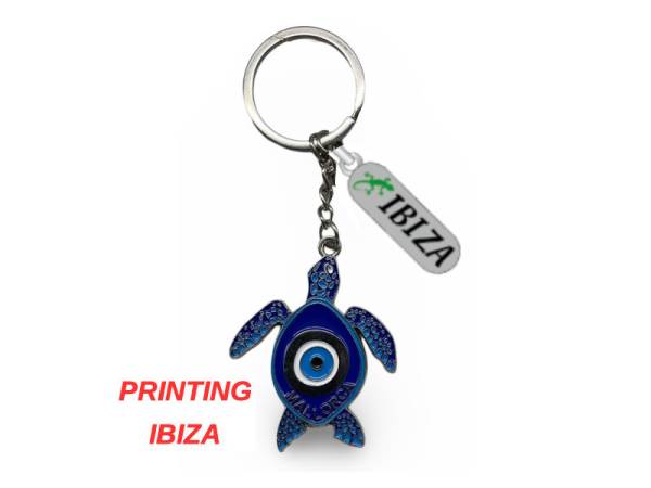 487140 - Llavero tortuga ojo Ibiza