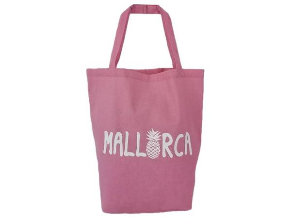 488081 - Sa.co bolsa piña mallorca rosa