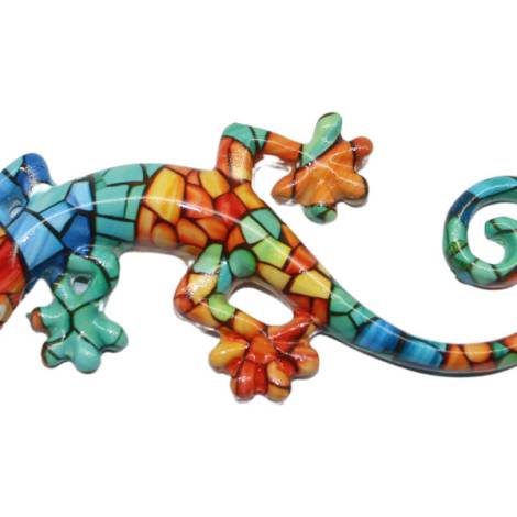 503013 - Lizard shape A desing 6 magnet 4 in 10 cm