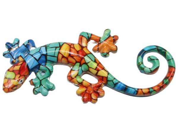 503013 - Lizard shape A desing 6 magnet 4 in 10 cm