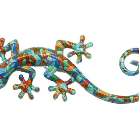 503022 - Lizard shape A desing 7 plaque 9 in 23 cm