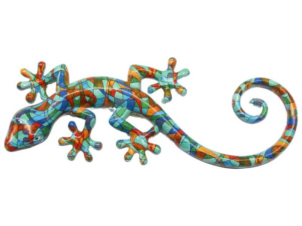 503022 - Lizard shape A desing 7 plaque 9 in 23 cm
