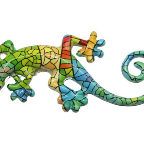 503031 - Lizard shape A desing 9 magnet 4 in 10 cm