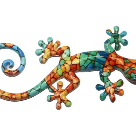 503050 - Lizard shape B desing 6 plaque 5.5 in 14 cm