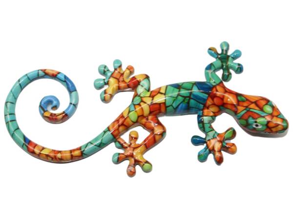 503050 - Lizard shape B desing 6 plaque 5.5 in 14 cm