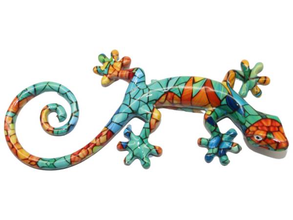 503051 - Lizard shape B desing 6 plaque 6.5 in 17 cm