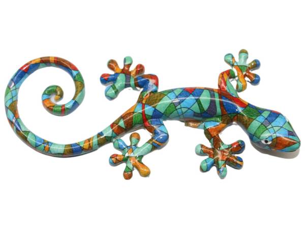 503056 - Lizard shape B desing 7 plaque 5.5 in 14 cm