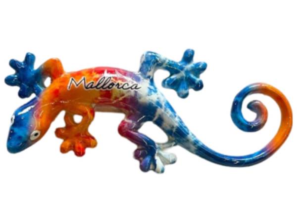 503073 - Lizard shape A desing 3 magnet 4 in 10 cm mallorca