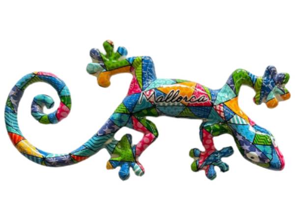503079 - Lizard shape B desing 5 magnet 4 in 10 cm mallorca