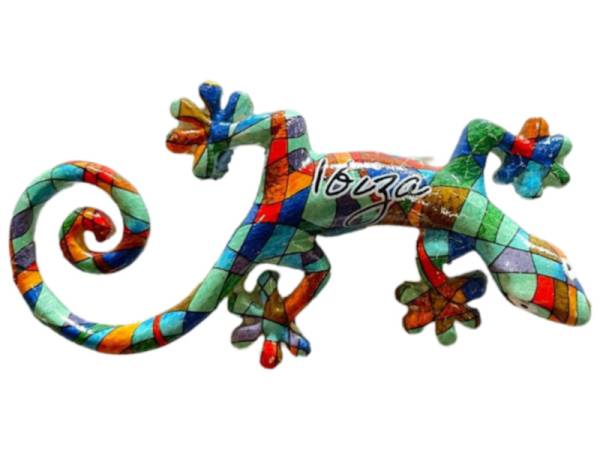 503084 - Lizard shape B desing 7 magnet 4 in 10 cm ibiza