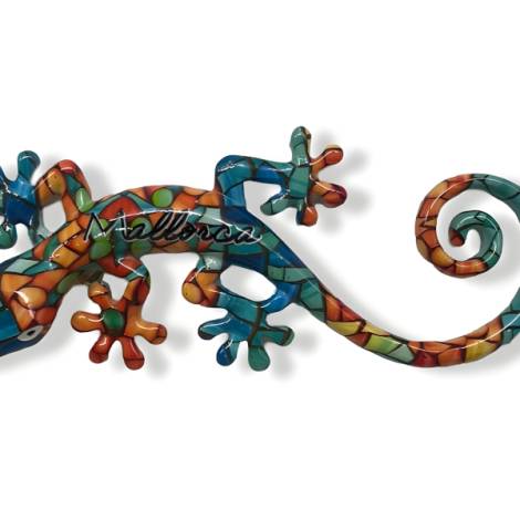503130 - Lizard shape A desing 6 plaque 5.5 in 14 cm Mallorca