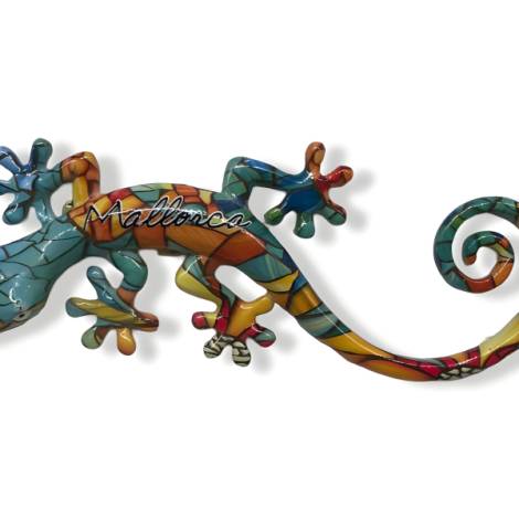 503131 - Lizard shape A desing 6 plaque 6.5 in 17 cm Mallorca