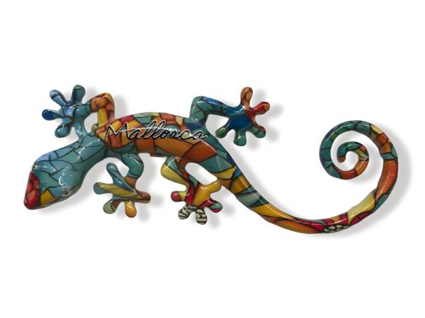503131 - Lizard shape A desing 6 plaque 6.5 in 17 cm Mallorca