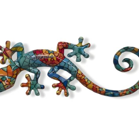503132 - Lizard shape A desing 6 plaque 9 in 23 cm Mallorca