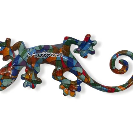 503133 - Lizard shape A desing 7 magnet 4 in 10 cm Mallorca