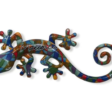503134 - Lizard shape A desing 7 plaque 5.5 in 14 cm Mallorca
