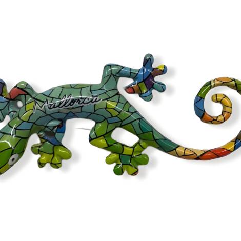 503137 - Lizard shape A desing 9 magnet 4 in 10 cm Mallorca
