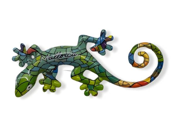 503137 - Lizard shape A desing 9 magnet 4 in 10 cm Mallorca