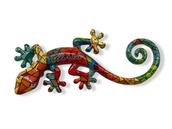 503138 - Lizard shape A desing 9 plaque 5.5 in 14 cm Mallorca