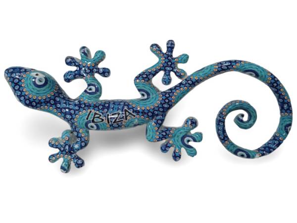 503231 - Gecko resina 24bj0001r 14 cm ibiza