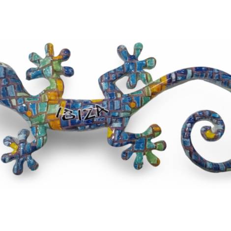 503234 - Gecko resina 24bj0027r 14 cm ibiza