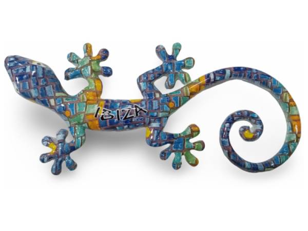 503234 - Gecko resina 24bj0027r 14 cm ibiza