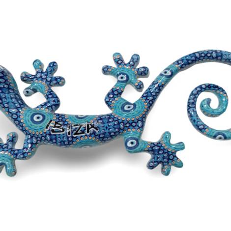 503236 - Gecko resina 24bj0001r 17 cm ibiza