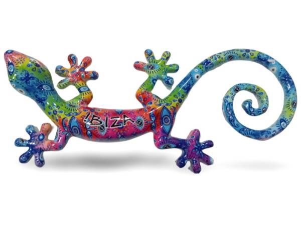 503237 - Gecko resina 24bj0015r 17cm ibiza