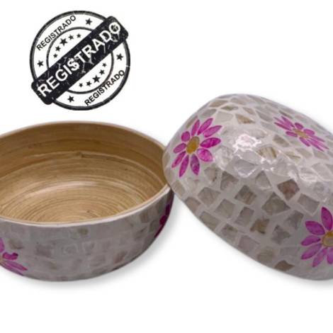 506328 - Etnico bowl bambu desing 8-2024 12 cm